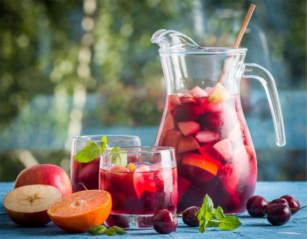 Sangria de vinho tinto